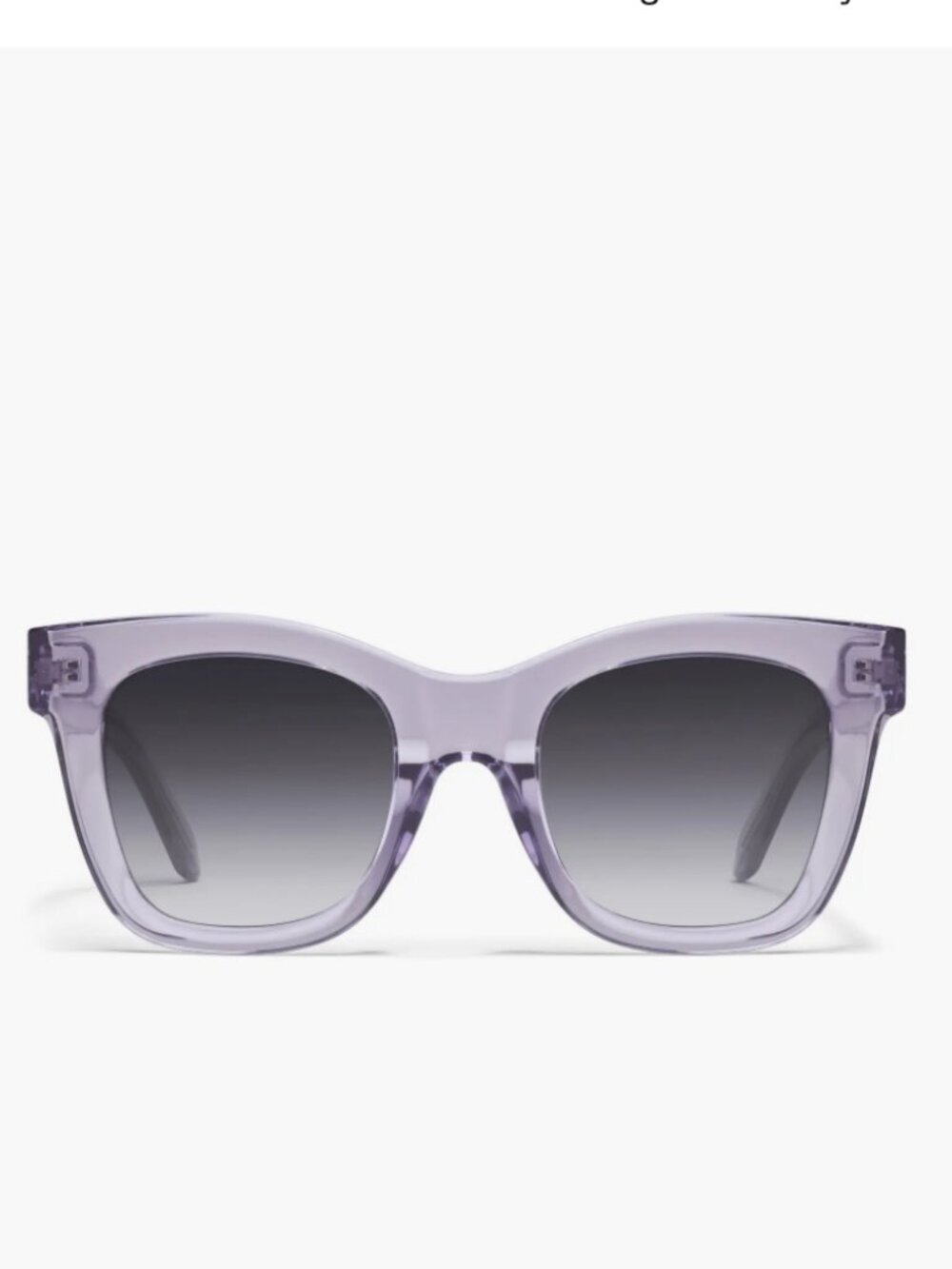 Quay After Hours Square Sunglasses. NEVER WORN in "sweet pea smoke".